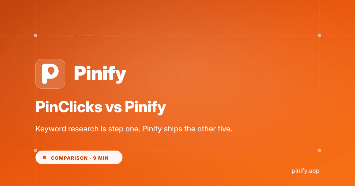 PinClicks vs Pinify